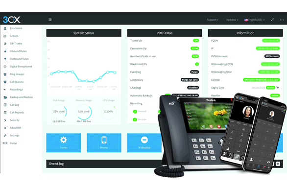 3CX® - VOIP Telefonanlage in der Cloud